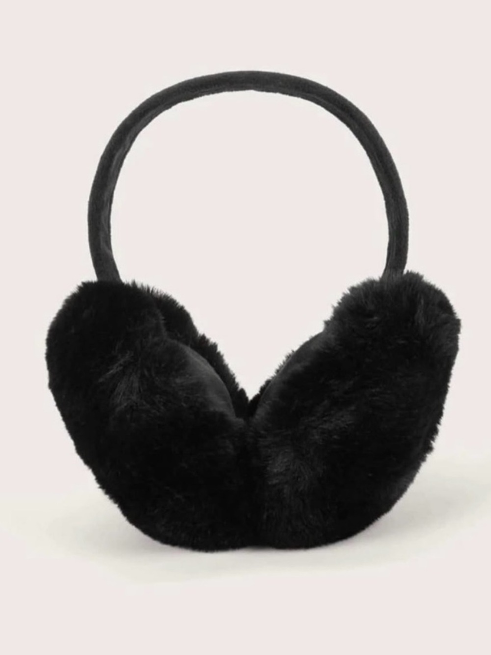 Madden Girl Black Earmuffs